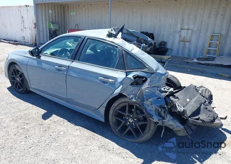 2023 Honda Civic Sport из США, поврежденный, VIN 2HGFE2F54PH514970